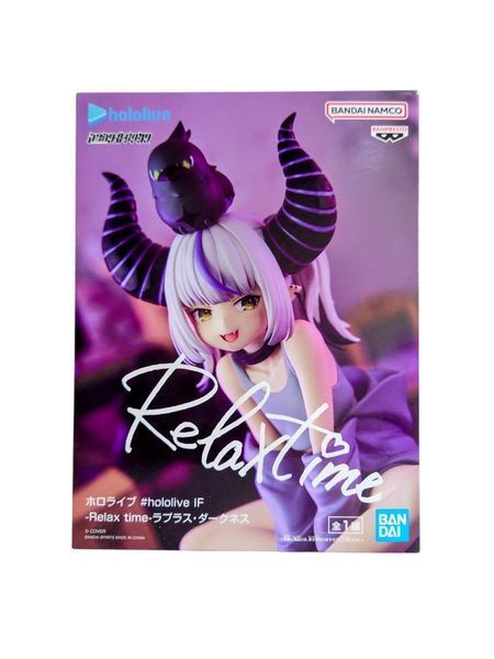 Фигурка Banpresto&nbsp;Relax Time Хололайв Ла+ Даркнесс Hololive La+ Darknesss 14 cм B RT H LPD 2950124798 фото