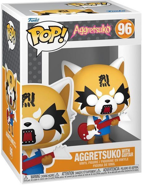 Фигурка Funko Pop Агрессивная Рэцуко с гитарой Aggretsuko with Guitar 10 см FP A 96 2562899700 фото