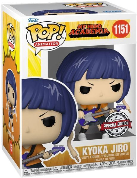 Фігурка Funko Pop Фанко Поп Моя геройська академія My Hero Academia Kyoka Jiro К'єка Джіро 10 см FP NHA KJ 1143 FP NHA KJ 1143 фото