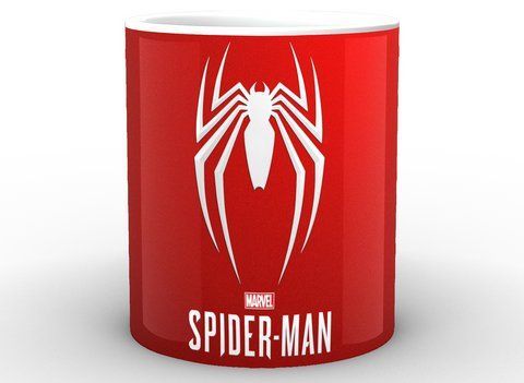 Кружка GeekLand Человек-Паук Spider-Man Спайдермен красная лого SM.02.034 SM.02.034 фото