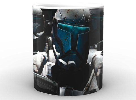 Кружка Geek Land белая Звёздные войны Star Wars Солдаты на черном фоне SW.002.09 SW.002.09 фото