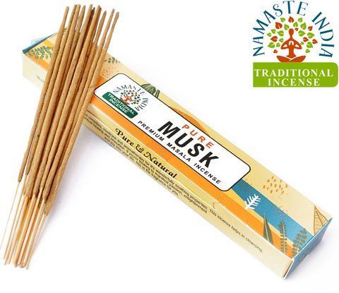NAMASTE INDIA Pure Musk 15 грам Муск 2569390386 фото