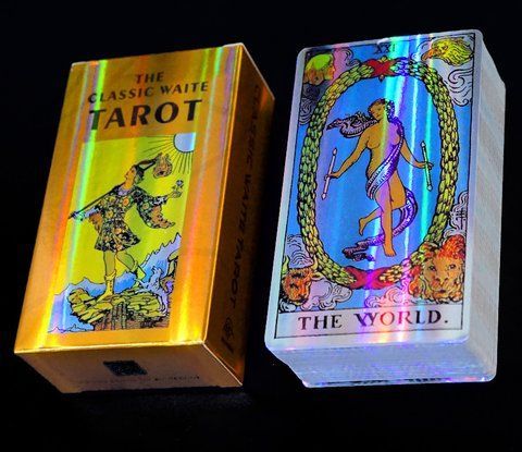 Карти Таро Уайта голографія Classic Waite Tarot 2569388991 фото