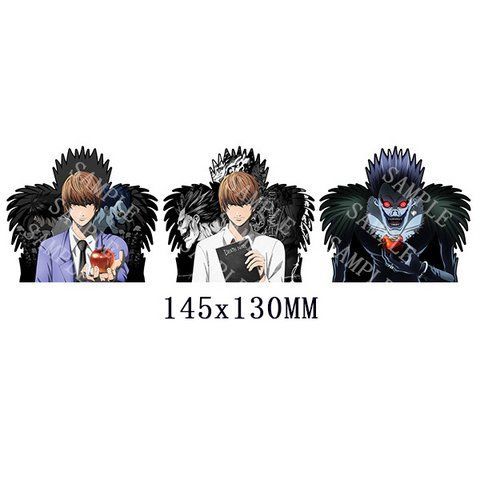 Голографічна наклейка Зошит смерті Ягамі Лайт Кіра Death Note Light Yagami Kira 2887495960 фото