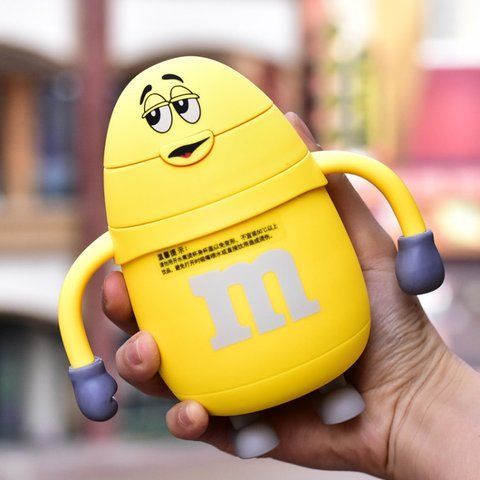 Термос детский с трубочкой M&Ms (Желтый) 2355726170 фото