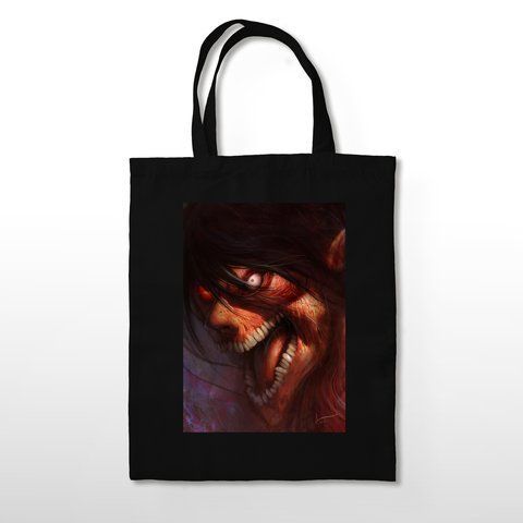 Шоппер эко-сумка Атака на титанов Attack on Titan Атакующий Титан BAG AА 07 BAG AА 07 фото