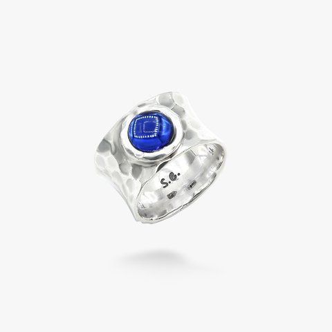 Кільце Цефеїда sapphire 8 мм 925 17 48-11102S02-5073k фото