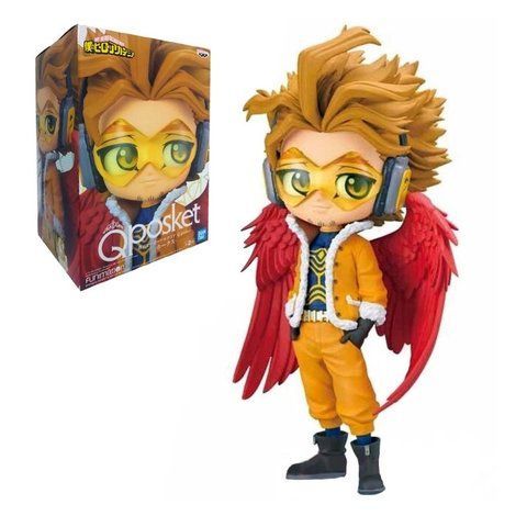 Фигурка Bandai Spirits Q posket Моя Геройская Академия Хокс&nbsp;My Hero Academy Hawks 14 см QP MHA H B 2330178419 фото