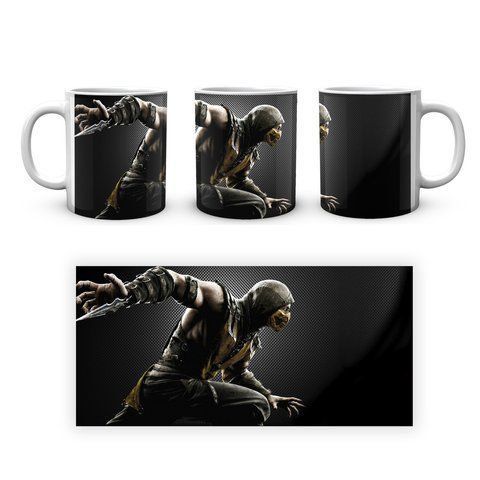 Кружка GeekLand Mortal Kombat Мортал Комбат Скорпион Стойка MK.02.376.785 MK.02.376.785 фото