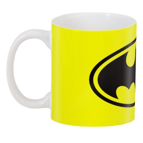 Кружка GeekLand біла Бетмен Batman Бетмен символ Бетмена та супермена BM.02.036.714 BM.02.036 фото