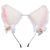 Косплей аксесуар Cat ears Котячі вушка білі AC CE 04 AC CE 04 фото