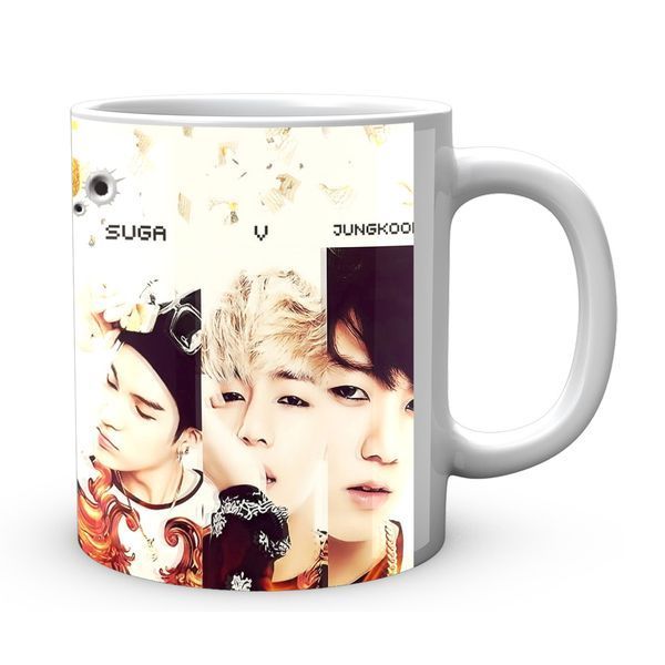 Кружка GeekLand Bangtan Boys BTS Портреты участников с именами CP 04.479.644 1757908127 фото