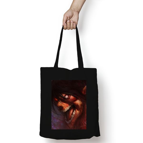 Шоппер эко-сумка Атака на титанов Attack on Titan Атакующий Титан BAG AА 07 BAG AА 07 фото
