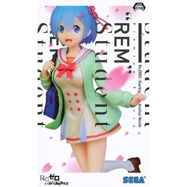 Фігурка Sega&nbsp;Рем Студентка Re:Zero. Життя з нуля в альтернативному світі&nbsp;Rem&nbsp;22 см&nbsp;WST RZ R 239 WST RZ R 239 фото