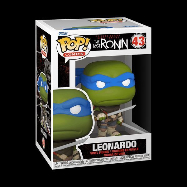 Фігурка Funko Pop Черепашок-ніндзя Останній Ронін Леонардо TMNT Last Ronin Leonardo 10 см FP TMNT LRL 43 2661513966 фото