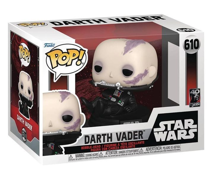 Фігурка Funko Pop Фанко Поп Star Wars Darth Vader Зоряні війни Дарт Вейдер 10 см SW DV 610 SW DV 610 фото