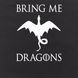 Экосумка GoT "Bring me dragons", Черный, английский 2603864154 фото 5