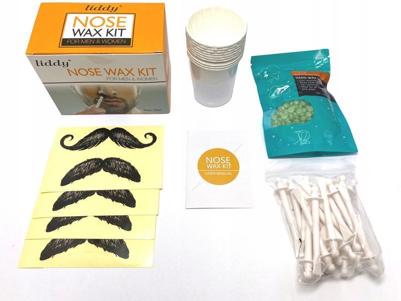 Набор для удаления волос в носу Nose Wax Kit Liddy 2807958385 фото