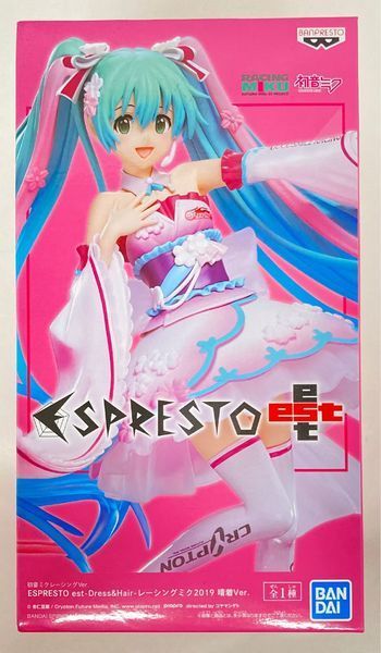 Фігурка Bandai Spirits Вокалоїд Хацуне Міку Vocaloid Hatsune Miku Racing 2019 15 см BS V HM 15 2463041723 фото