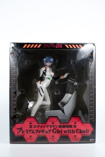 Фігурка Sega Аянамі Рей з кріслом Євангеліон Rei Ayanami Evangelion Girl with Chair by 17 см WST EVA RA 264 WST EVA RA 264 фото