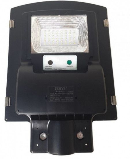 Вуличний ліхтар на стовп з пультом Solar street light 2235351797 фото