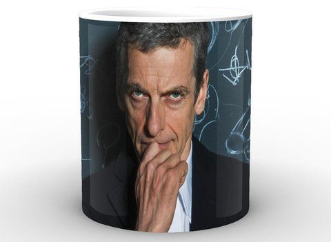 Кружка GeekLand белая Доктор Кто Doctor Who Доктор кто на фоне форумул DW.02.028 1757920446 фото