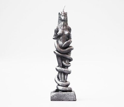 Свеча Демоница Лилит серебро 2569400187 фото