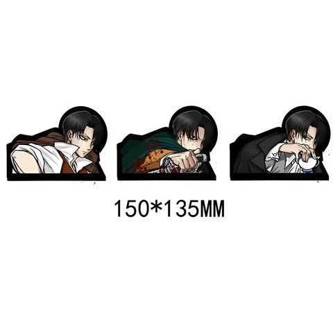 Голографическая наклейка Атаки титанов Attack on Titan Леви hs 8 2887485371 фото