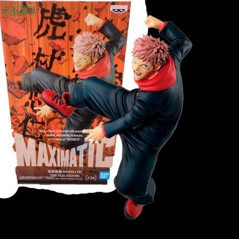 Фігурка Bandai Магічна Битва Юдзі Ітадорі Jujutsu Kaisen Yuji Itadori 21 см B JK YI M 21 MAXIMATIC B JK YI M 21 фото