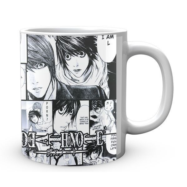 Кружка чашка Death Note Тетрадь Смерти L Коллаж CP 03.382.594 CP 03.382.594 фото