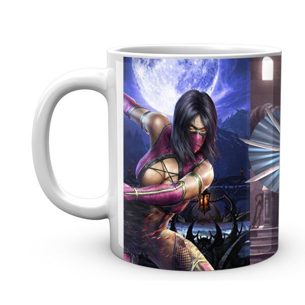 Кружка GeekLand Mortal Kombat Мортал Комбат Міліна Китана Джейд MK.02.376.431 MK.02.376.431 фото