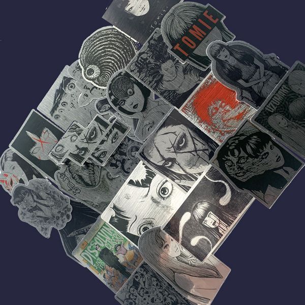Стикерпак Дзюнди Ито Набор наклеек GeekLand Junji Ito 50 штук 2881878559 фото