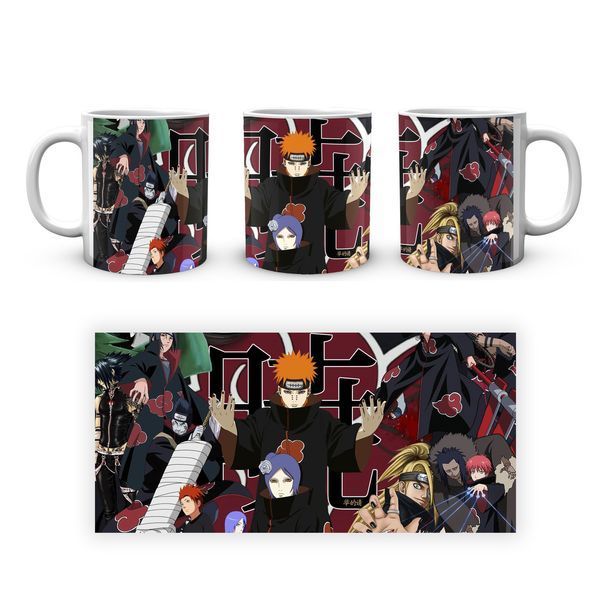 Кружка Geek Land белая Наруто Naruto Акацуки Коллаж NA.02.336 NA.02.336 фото