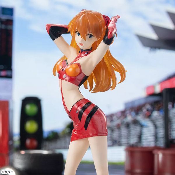 Фигурка Sega Евангелион Аска Evangelion Asuka Racing 22 см S E AR 22 S E AR 22 фото