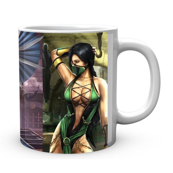 Кружка GeekLand Mortal Kombat Мортал Комбат Міліна Китана Джейд MK.02.376.431 MK.02.376.431 фото