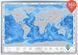 Скретч карта Discovery Map World на английском языке 112252 фото 1