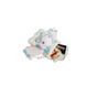 Сумка клатч с жемчужной ручкой Зайчик Bunny 16х18 см 3052022743 фото 3