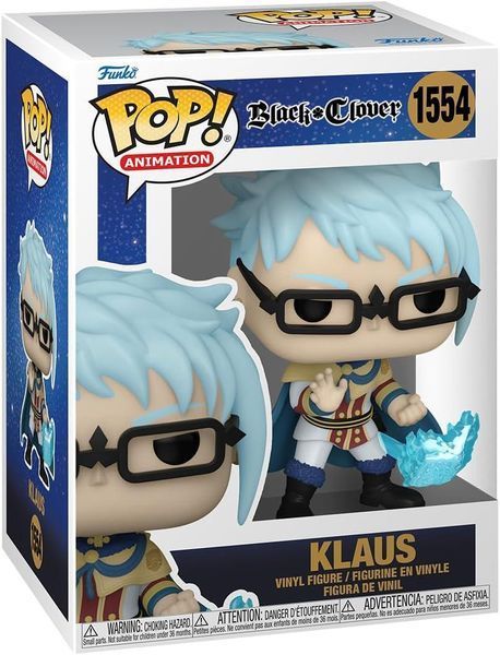 Фигурка Funko Pop Чёрный Клевер Клаус Black Clover Klaus 10 см FP BC K 1554 2457525945 фото