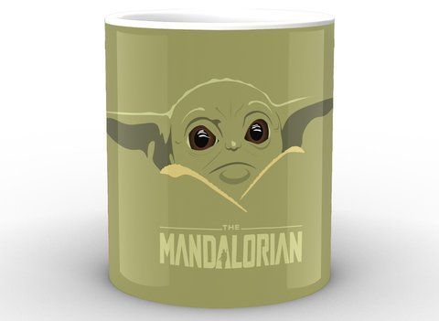 Кружка GeekLand Звёздные войны Мандалорец Йода на зелёном фоне Star Wars The Mandalorian TM.04.18 TM.04.18 фото