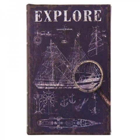 Книги сейф с замком Исследовать 26 см 2355728716 фото