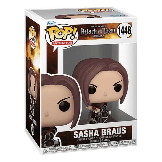 Фигурка Funko Pop Атака титанов Саша Attack on Titan Sasha 10 см AOT S 1448 AOT S 1448 фото