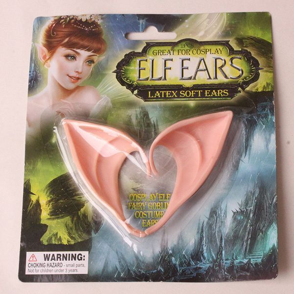 Аксессуар Эльфийские уши накладные короткие Elf ears 10 см АEE 02 АEE 02 фото