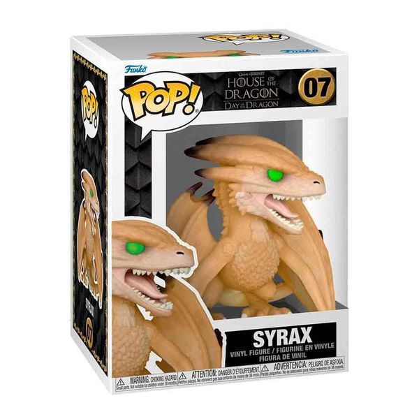 Фігурка Funko Pop Фанко Поп Дім Дракона&nbsp;House of the Dragon&nbsp;Сіракс Syrax&nbsp;10см&nbsp;FP HOTD S 07 FP HOTD S 07 фото