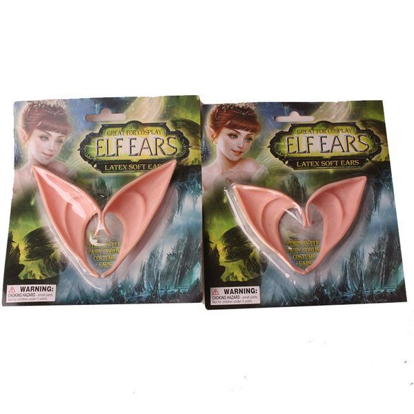 Аксессуар Эльфийские уши накладные короткие Elf ears 10 см АEE 02 АEE 02 фото