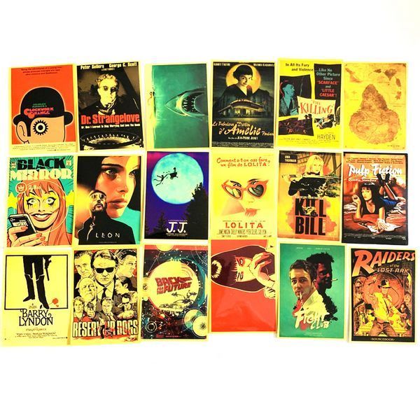 Стікерпак фільми міні-постери Набір наклейок GeekLand music mini posters 50 штук 2881878560 фото