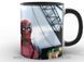 Кружка с принтом Deadpool, colossus 2.5 фото 7