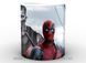 Кружка с принтом Deadpool, colossus 2.5 фото 1