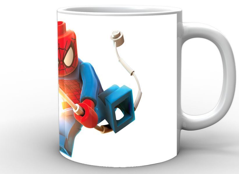 Кружка GeekLand Человек-Паук Spider-Man лего SM.02.038 SM.02.038 фото