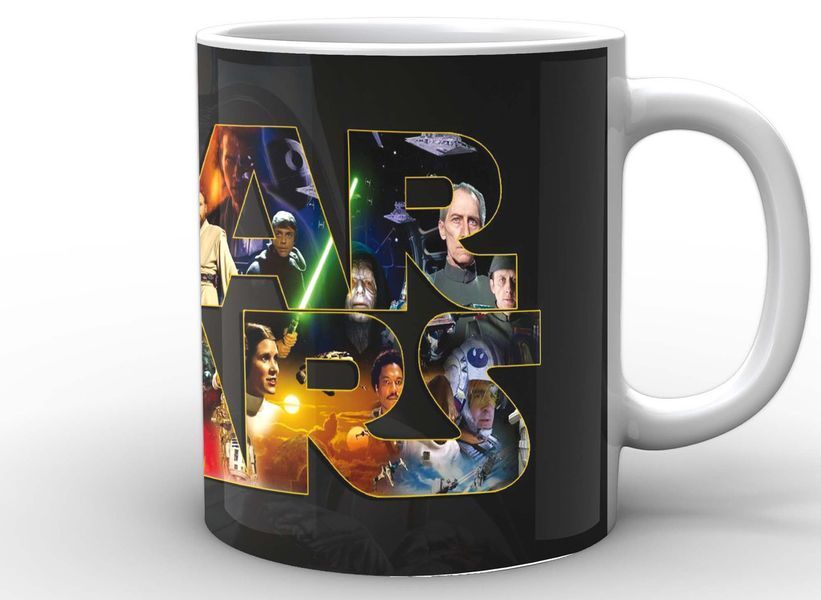Кружка Geek Land белая Звёздные войны Star Wars надпись SW.002.28 SW.002.28 фото