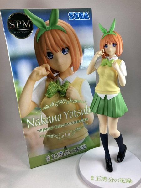 Фігурка Sega П'ять Наречених Йоцуба Накано The Quintessential Quintuplets Yotsuba Nakano 22 см WST QQ YN22 WST QQ YN22 фото
